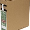 Quadrios 25CA488 Rurka termokurczliwa z klejem biały 6.4 mm 2.1 mm Współczynnik skurczu:3:1 5 m