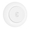 Włącznik światła podtynkowy pojedyńczy schodowy z ramką 10AX 250V IP20 biały połysk LOFTICA