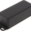Aluminum die cast enclosure, (L x W x H) 93 x 39 x 31 mm, black (RAL 9005), IP54, 1590AFLBK