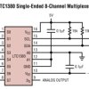 Single-Ended 8-Channel/Differential 4-Channel Analog Multiplexer with SMBus Interface