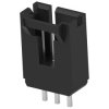 Pin header, 3 pole, pitch 2.54 mm, straight, black, 5-103639-2