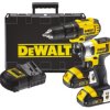 Zestaw narzędzi DeWALT Zasilanie Wiertarka/sterownik DCD780 1/2