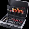 6600 TELECOM tool case, 124 pieces