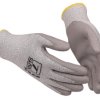 Rękawice robocze rozmiar: 10 materiał: Włókno szklane, HPPE, Poliuretan zerwanie: 4 ścieranie: 4 zastosowanie: