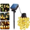 Solar Garden Decorative Garland, Waterproof IP65, 50x Hanging Multicolor LED Balls - 7 meters Long