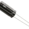 Kondensator 47μF 500V dc Radialny, Otwór przelotowy NIC Components roztaw: 7.5mm 18 x 31.5mm