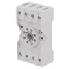 Pz8 Podstawka Pin: 8 10A 250Vac Na Panel,Na Szynę Din -40...70C