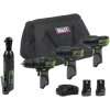 Sealey CP108VCOMBO2EU 4 x SV10.8 Cordless Combo Kit 10.8V 2 Batts Euro Plug