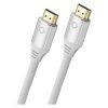 Oehlbach D1C92488 HDMI Cable 8K UHD White 0.75m Gold Plated Connectors