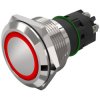 EAO 82-6152.1114 22mm Illum PB St.Steel Flush Screw Mom Ag Ring Red 24VAC/DC