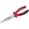 Draper Redline 68300 200mm Heavy Duty Long Nose Pliers with Soft Grip Handles