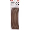Heatshrink tubing, 3:1, (6.4/2 mm), PO, crosslinked, brown, 308-30614, package with 10 pieces