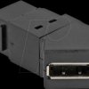 67154 Keystone module, mini DisplayPort / DisplayPort 45°