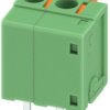 PCB terminal, 2 pole, pitch 5.08 mm, AWG 24-16, 15 A, spring-clamp connection, green, 1790526