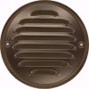 Osłona kratki metalowa okrągła fi 100 Brązowa