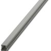 Wiring duct, (L x W x H) 2000 x 25 x 25 mm, PVC, gray, 3240187