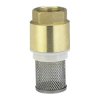 GARDENA 07220-20 Foot Valve Brass 26.5mm G3/4 Stainless Steel Strainer