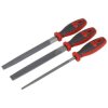 Sealey AK572 Engineer's File Set 3pc 200mm