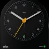BC22B Analog quartz alarm clock black
