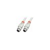 LINDY 31532 Series Cable [1x Mini DIN plug - 1x Mini DIN plug] 2.00 m Grey