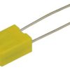 Kondensator; poliestrowy; MKT; 100nF; 250V; 5%; 2,5x6,5x7,2mm; 5mm; luzem; -40...+85°C; LDC; RoHS