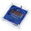 ZEGAR ELEKTRONICZNY Z TERMOMETREM I DIODAMI LED - ZESTAW DO SAMODZIELNEGO MONTAŻU (KIT-CLOCK-V3)