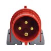 Wtyczka natynkowa CEE 4P 32A 400V IP44 3126-312-1600