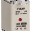 Hager LNH00100M6 Bezpiecznik NH 100 A 3 szt.