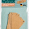 170674 Sewn-in labels, Washpap, washable, for Craft Labeler, 10 pieces