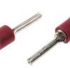 Końcówka pinowa, FVPC, 1.9mm średnica, 12mm długość, Czerwony, 16AWG - 22AWG