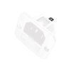 Martin Kaiser 750/ws IEC Connector Vertical Mount 2+PE Pins 6.3A White 1piece