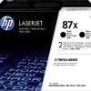 Toner HP, zestaw 2 szt., 87X, czarny