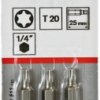 Końcówka wkrętaka Torx T20 Bosch dł: 25 mm