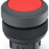 Pushbutton, unlit, groping, waistband round, red, front ring slate gray, mounting Ø 22.3 mm, 1.30.240.101/0307