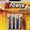 5015653 XPOWER, alkaline battery, AAA (Micro), 4 pcs.