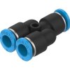 Złączka pneumatyczna Wciskane 6 mm Wciskane 6 mm Festo Złączka rozgałęźna