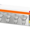 5PAK Żarówka LED GU10 4,3W = 50W 350lm 2700K Ciepła 36 OSRAM Base