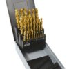 Zestaw wierteł SAM Wiertło kręte 25 szt. Wiertła HSS