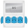 R-BOX 240 S8, 2P+Z x5, IP44 Pawbol 7604