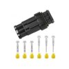 ZŁACZE SUPERSEAL 3-PIN KPL. WTYK + GNIAZDO