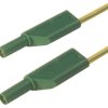 934088188, PVC, 32A, 1000V ac/dc, kolor: Zielony/żółty, dł. 1m, -15 → +70°C, Hirschmann Test & Measurement