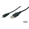 Digitus AK-300127-010-S USB 2.0 Cable USB-A to Micro-B Plug 1m Black