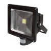 Naśw.Led + Cz.r. 20W 6000K czarny KAFLER