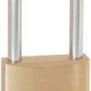 Padlock, high shackle, level 5, shackle (H) 40 mm, brass, (B) 40 mm, K12540L40D