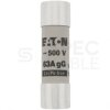 Bezpiecznik cylindryczny Wkładka bezpiecznikowa cylindryczna gG/gL 63A 500V EATON