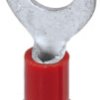 Insulated forked cable lug, 0.5-1.5 mm², AWG 20 to 16, M6, red, 3240036