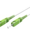 Kabel światłowodowy (FTTH), Singlemode (OS2) White, biały (Simplex), 2 m - Długość kabla 2 m