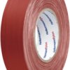 Fabric tape, 19 x 0.31 mm, cotton, red, 10 m, 712-00201