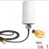 12545 LTE Antenna SMA plug 1.7 - 2.0 dBi ULA100 1 m omnidirectional fi