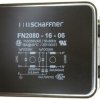 Filtr EMI 16 A FN2080 3-fazowy 220 kΩ 250V ac/dc 400Hz 2.8 mH Schaffner Fast-On Montaż w obudowie